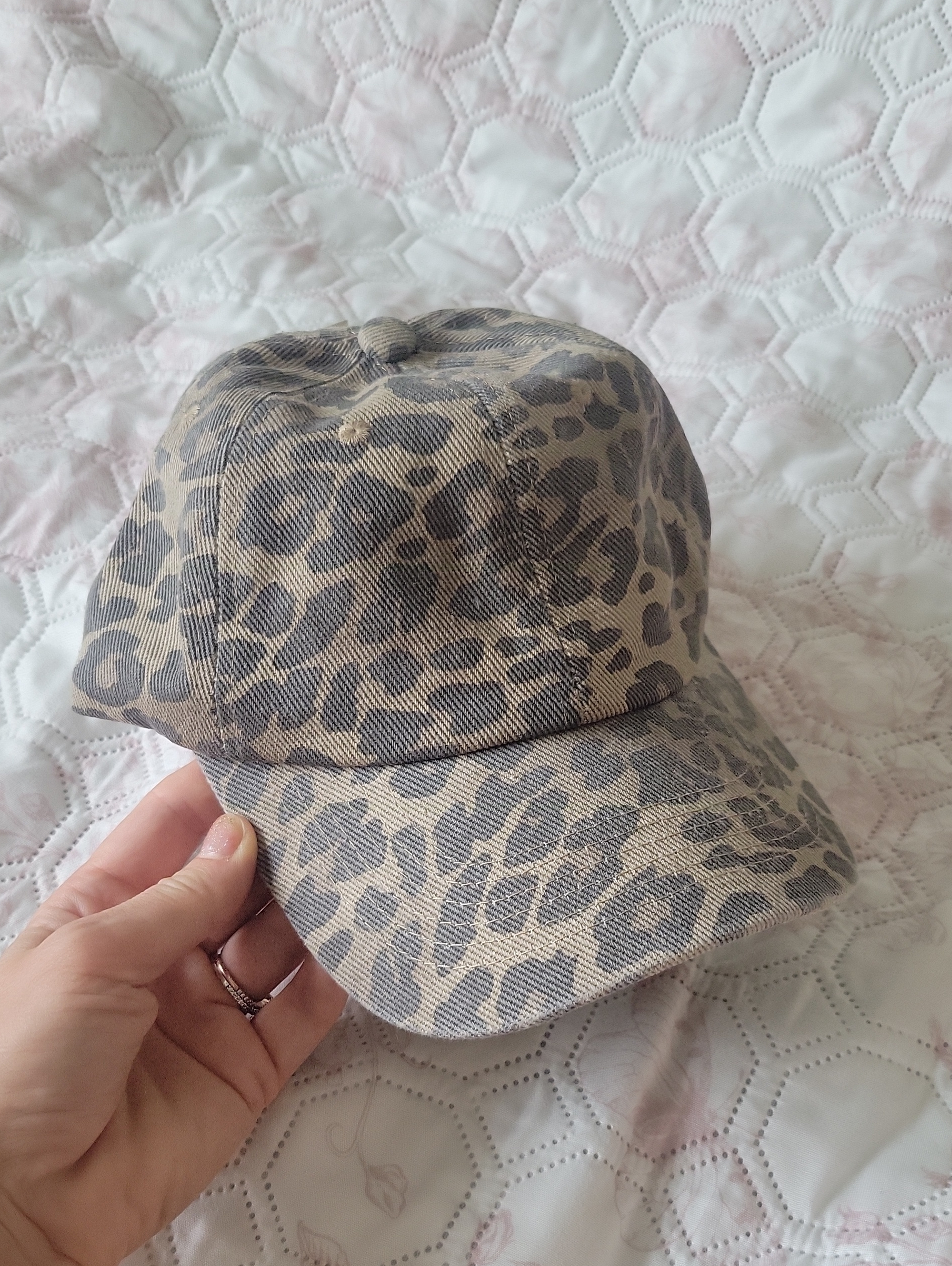 Leopard Print Baseball Cap